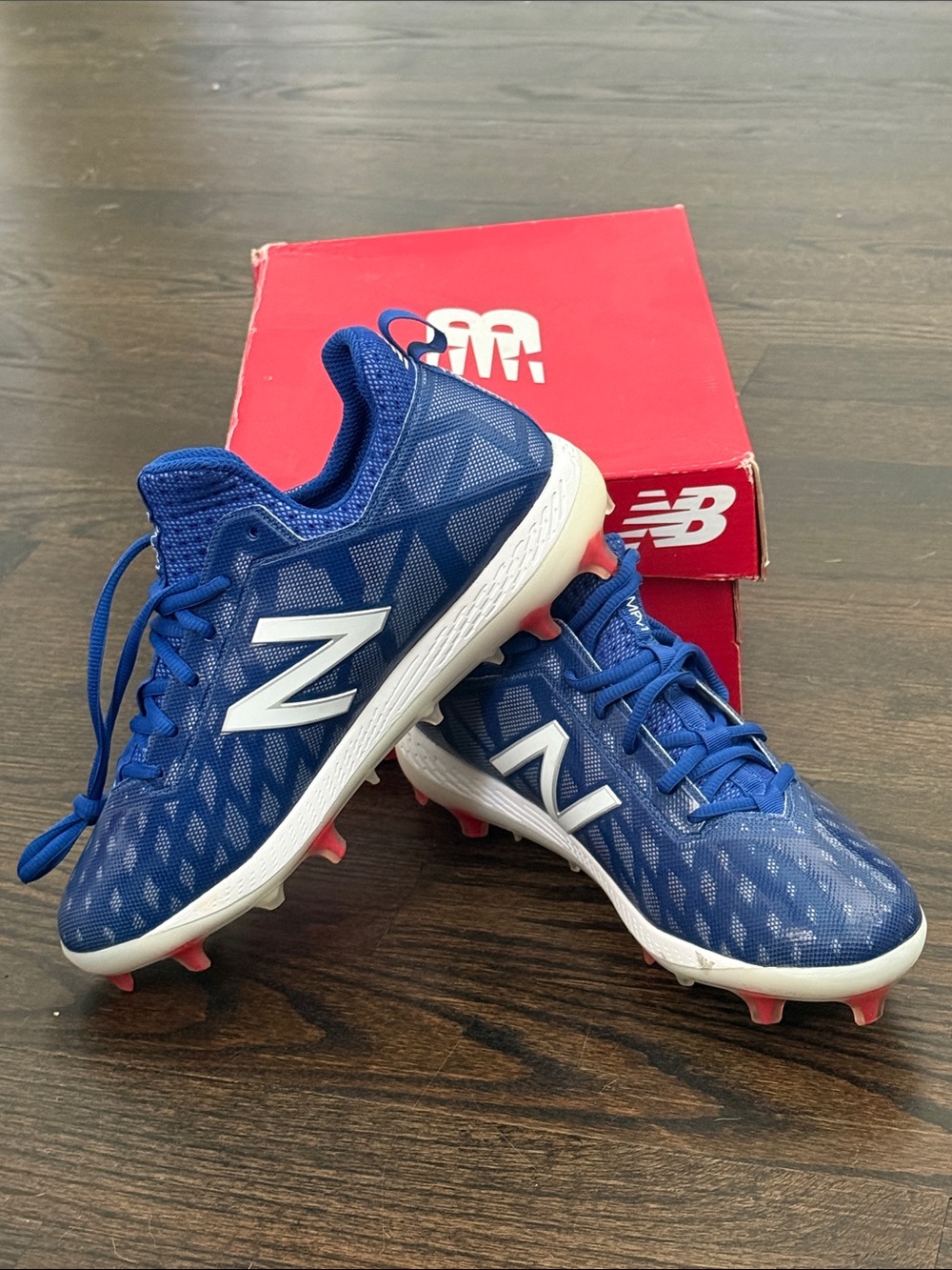 New Balance Comp V1 Bb/sb Cleats Royal Blue